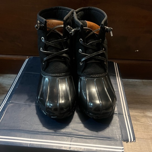 Nautica Shoes - Nautica Black Duck Boots for Women size 6